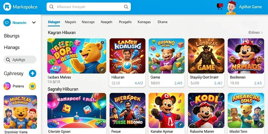 Tampilan antarmuka yang modern dan user-friendly.