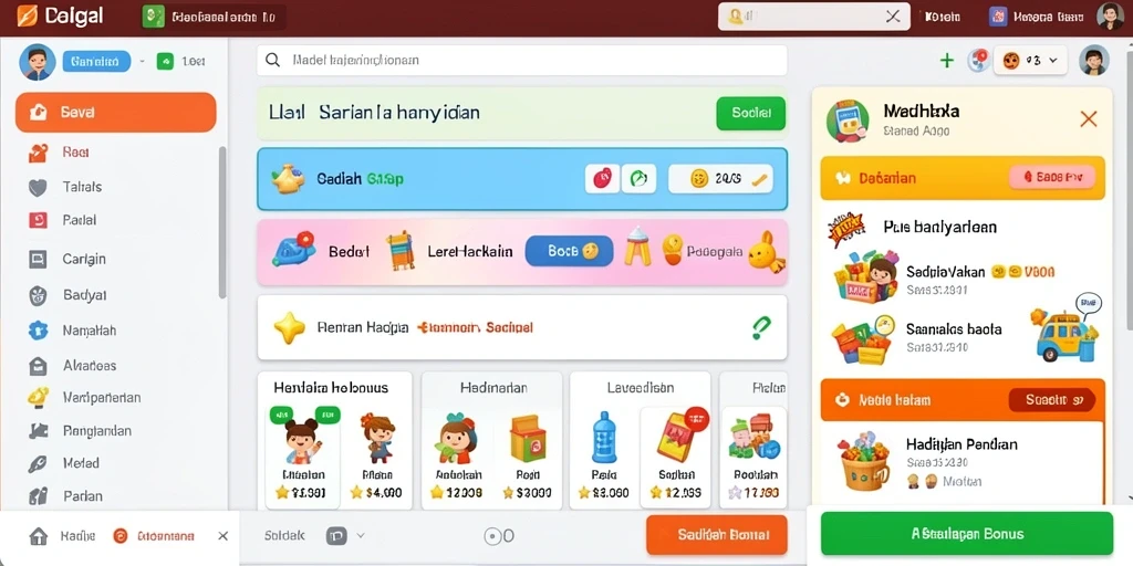 Tampilan antarmuka yang ramah pengguna.