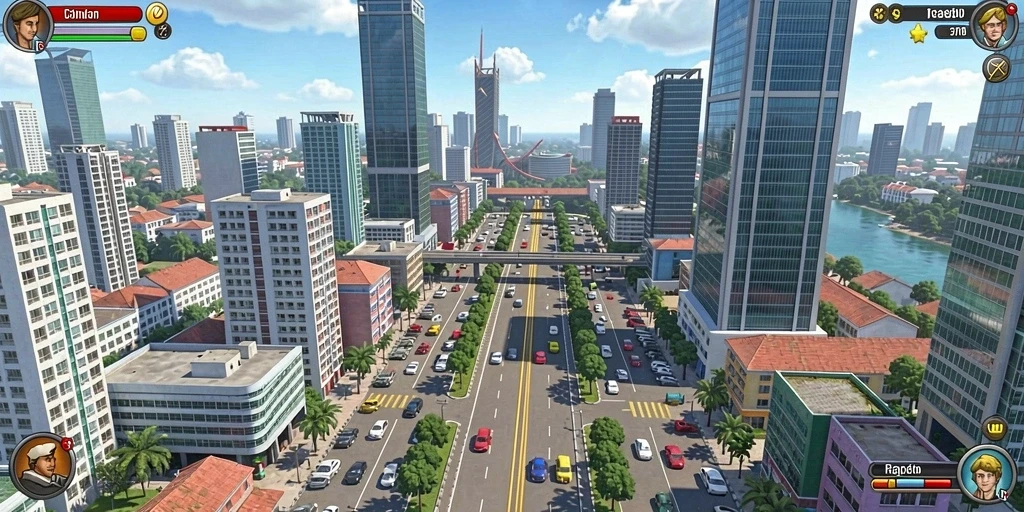 Tampilan antarmuka aplikasi yang ramah pengguna.