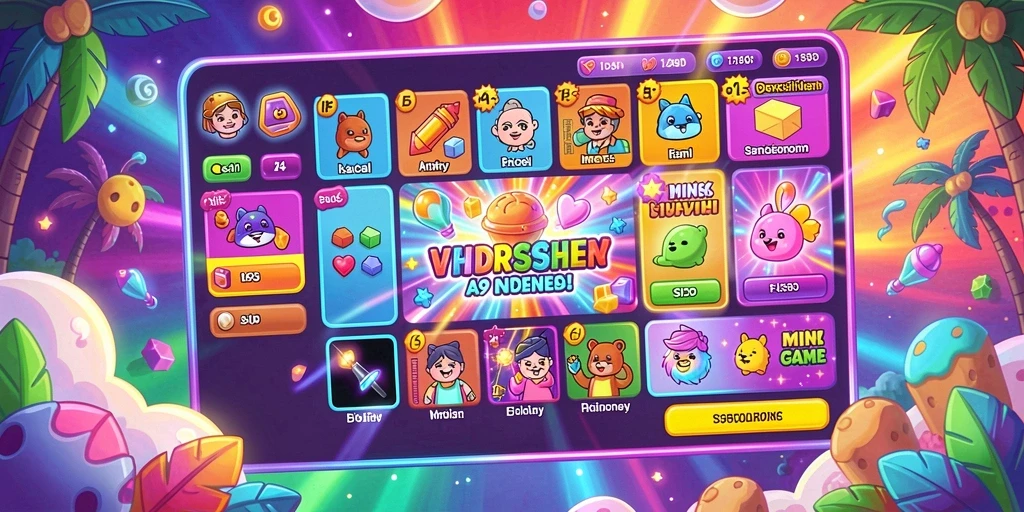 Screenshot DENTOTO menampilkan tampilan level awal yang menarik.