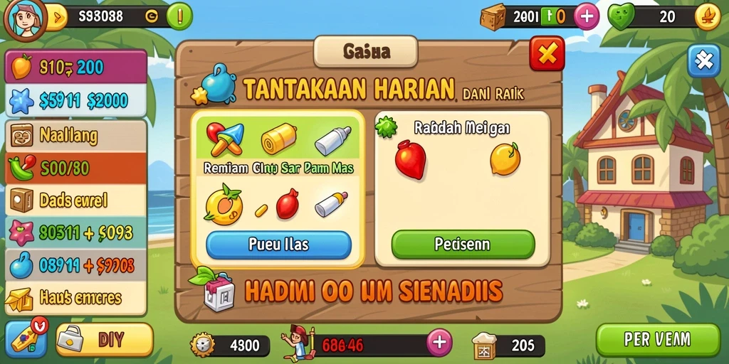 Tampilan antarmuka DEWATOGEL yang modern dan menarik.