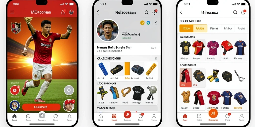 Tampilan antarmuka pengguna yang intuitif.