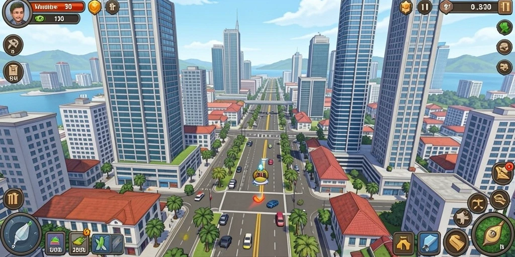 Tampilan antarmuka yang menarik dan modern.