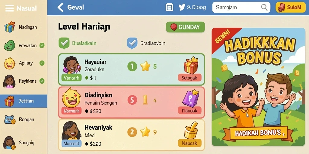 Tampilan utama HUJANTOTO yang menawan.