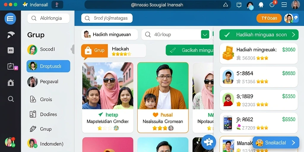 Tampilan awal permainan yang menarik.