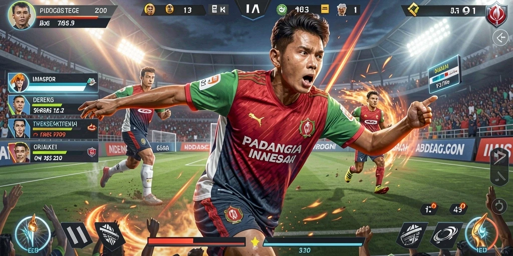 Tampilan awal permainan yang menarik dan intuitif.