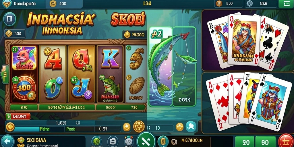Tampilan antarmuka MEGASLOTO yang modern dan menarik.