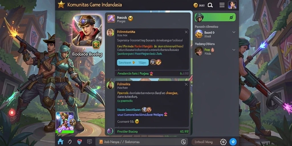 Tampilan awal game MPOID yang menarik dan penuh warna.