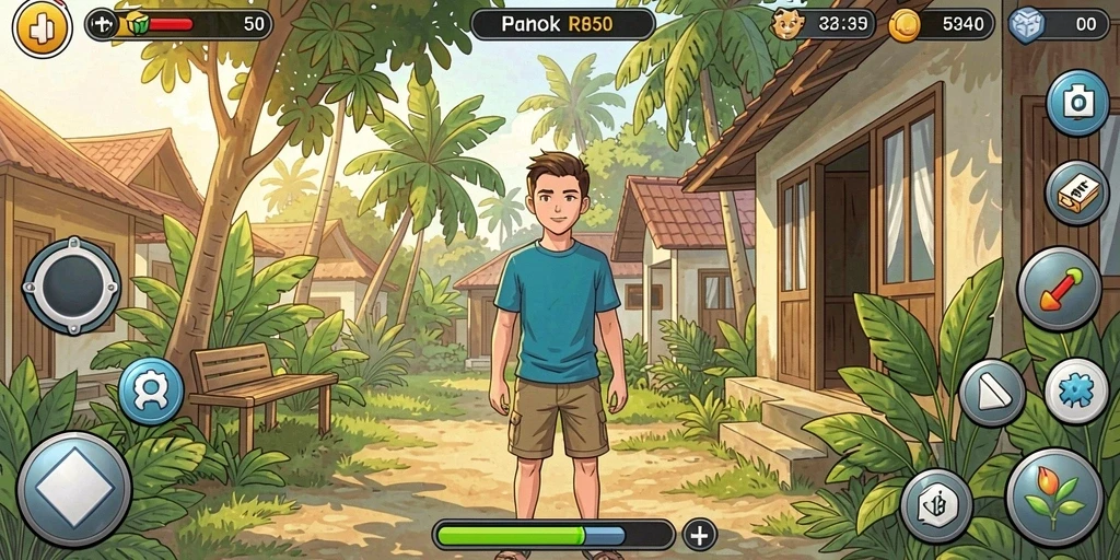 Tampilan antarmuka yang intuitif dan menarik.