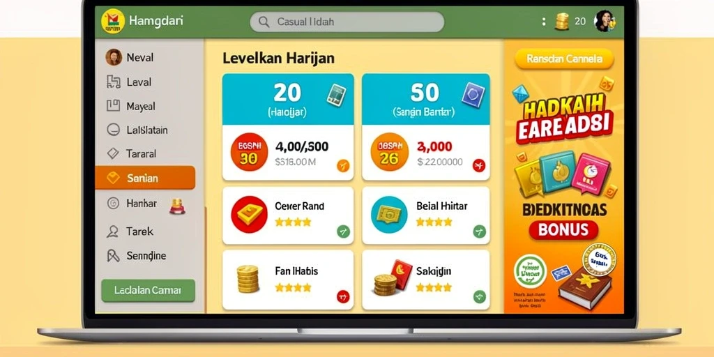 Tampilan awal PPRRYY yang memukau dan intuitif.