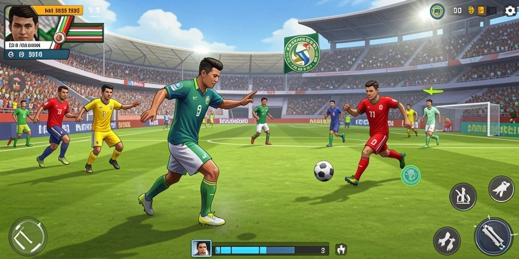 Tampilan awal permainan yang menarik dan memikat.