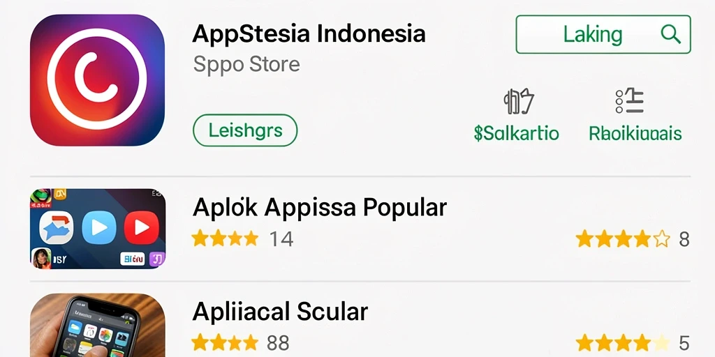 Tampilan antarmuka pengguna yang menarik.