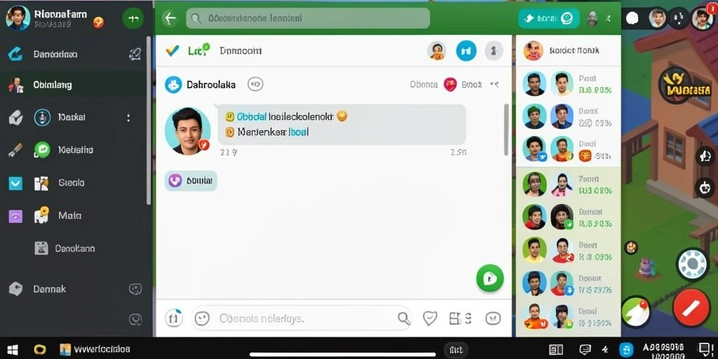 Screenshot menampilkan karakter utama dalam aksi pertarungan.