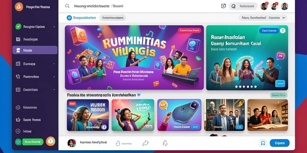 Tampilan antarmuka yang intuitif dan menarik.