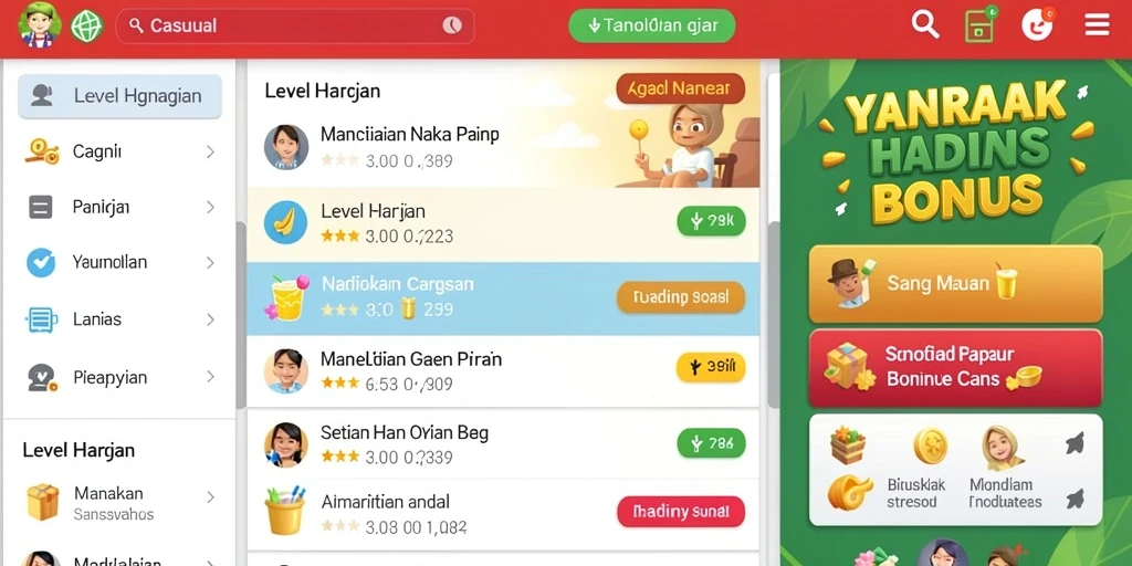 Tampilan grafis yang memukau dan detail.