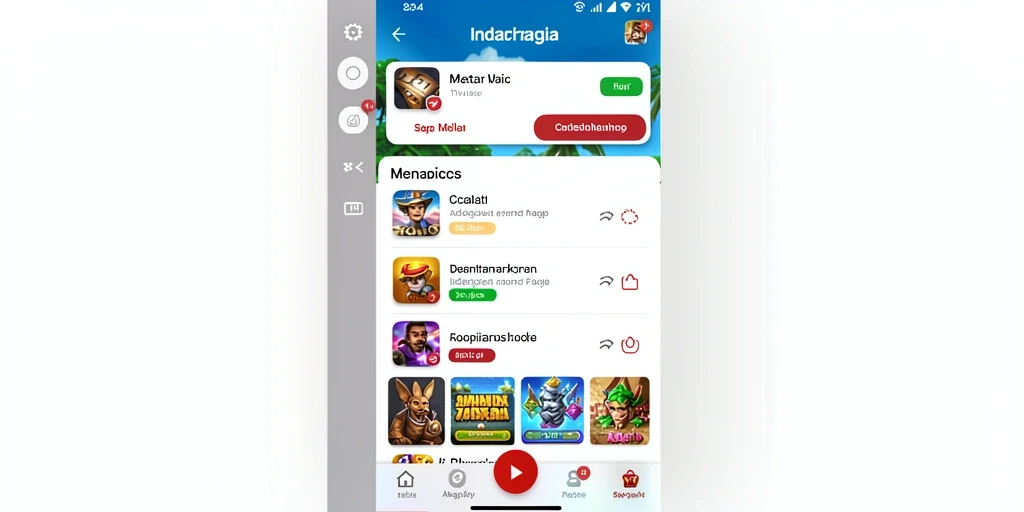 Screenshot menampilkan tampilan antarmuka permainan yang menarik.